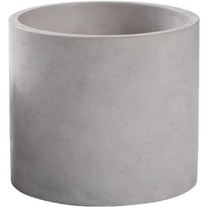 Ekirlin 3.5 in Plant Pot Indoor - Grey Cement Planters with Drain Hole, Removable Rubber Stopper, Non-Slip Soft Pad - Concrete Planter for Most Indoor Plants and Flowers (A1.gray)