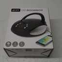 GPX BC111B Portable Top-Loading CD Boombox with AM/FM Radio and 3.5mm Line Input