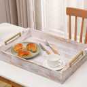 TooCust Brushed Brass Square Drawer Pulls 5 Pack, Modern Gold Cabinet Handles with 6-1/4 Inch (160mm) Hole Centers, Kitchen Cabinet Hardware and Dresser Pulls