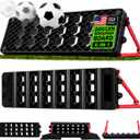 Soccer Rebounder Board, 6-in-1 Dual Surface, 3 Adjustable Angles
Portable Kick Back Wall for Passing, Control & Reflex Training, Designed for Solo Practice at Home or Outdoors