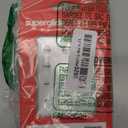 Superglide Glass Mouse Skates  Consistent Controllable Glide, Polished Round Edge, Super Balanced Gaming Mouse Feet with Durable Sole for Universal 6mm + 9mm 12pcs (TypeC, White)