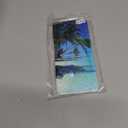 Compatible with Samsung Galaxy S21 Plus Case - Tropical Beach Palm Hawaii Summer Vacation Design Shockproof Soft TPU Cover Case for Women Girls Boys Men
