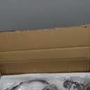 Star Glass Table Lamp, Vintage Style Table Lamp, 8x10x20 Inch – Bronze Metal Leaf Base Tiffany Lamp for Bedroom, Living Room, Study