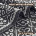 AMOAMI Kitchen Mats for Floor, Absorbent Kitchen Rugs Non Slip Washable Kitchen Mat, Durable Polypropylene Kitchen Runner Rug TPR Backed, Floral Kitchen Floor Mat Front of Sink 20"x32" Dark Grey