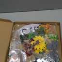 Welcome Door Sign, Easter Welcome Sign Front Door Decoration, 4 Season Interchangeable Wreath with 12 Pcs Decorative Accessories, 11.6" x 11.6" Houswarming Gift