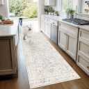 Washable Runner Rug 2x6, Non-Slip Kitchen Rug Runner Laundry Room Rug Bedroom Bathroom Rug, Pet & Kids Friendly