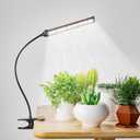 GooingTop Grow Light LED Growing Lamp,6500K 50W Full Spectrum 72 LED Gooseneck Plant Lamp Clip-on Desk for Indoor Plants Seed Starting,Lighting Brightness Adjustable,Timer 4 8 12 18Hrs (X-Large)