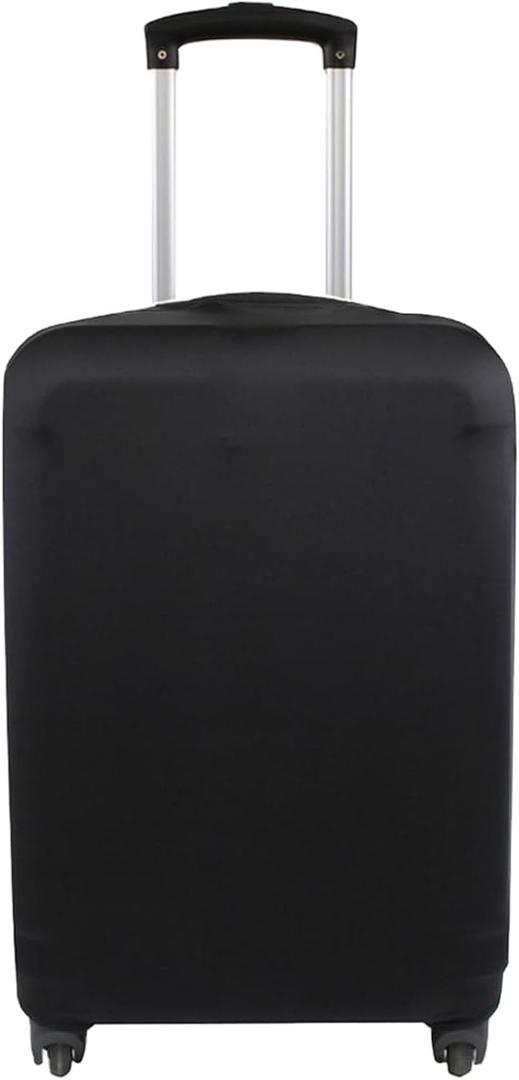 Explore Land Travel Luggage Cover Suitcase Protector Fits 31-32 Inch Case (Black, XL)