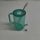 Small Watering Can Indoor Plants with Long Spout (1L, Emerald)