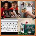 30 Pcs Halloween Diamond Art Magnets Kits DIY Skull Ghost Pumpkin Crow Spider Diamond Painting Fridge Magnetic Stickers Scary Gem Art Magnets for Beginners Holiday Decor Home