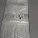 Kingrol 100 Ct 7 x 10.25 Inch Clear Stand Up Food Pouch Bags with Resealable Lock Seal Zipper, Heat Sealable Packaging Bags for Food Storage