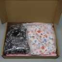 WooWee Kids Girl 100 Days of School Costume, Old Lady Costume for Kids, Halloween Cosplay Dress Up (5-7 Y, Pink)