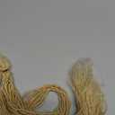 DAIXI Handmade Interlocking Sisterlocks Curly Tips 100% Real Human Hair Permanent Micro Locs Extensions Natural Looking Soft Dreadlocks Can Be Bleached and Dyed (613# - 0.2cm, 8 Inch 60 Strands)