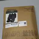 FH Group Car Seat Covers Unique Flat Cloth Full Set Automotive Seat Covers Front Set and Rear Solid Bench Black Seat Covers w. Gift Universal Fit Interior Accessories for Cars Trucks and SUVs