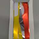 Red Black Yellow Foil Fringe Curtains Birthday Decorations, 2 Pack 3.2x6.6ft Mouse Color Tinsel Streamers Backdrop Baby Shower Cartoon Mouse Birthday Party Decorations Supplies