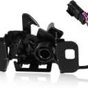 Engine Hood Latch Hood Primary & Secondary Latch Assembly Compatible with 2012-2016 Cadillac SRX Replace# 19420623 22788642