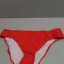 Women's Bathing Suit Bottoms Full Coverage Ruched Bikini Tankini Bottom Swimsuit Brief (XX-Large, Red2)