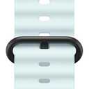 Apple Watch Band - Ocean Band (49mm) - Ice Blue with Black Titanium Finish - Regular
