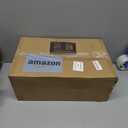 BESTVIP 200PCS Gold Plastic Plate, Disposable Party Plates with 100 Dinner Plates and 100 Dessert Plates, Plastic Plates for Party, Wedding and Birthday