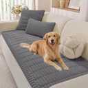 Couch Cover for Dogs,Washable Non-Slip Pet Friendly Sofa Protector | Thick Flannel Sofa Cover,Nonslip, Washable,Anti-Pilling,Pet Friendly,for Dogs & Cats,Cozy Protect Against Fur,27.6" x 70.9"