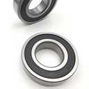 (2 Pcs) 6206-2RS 2PACK Double Rubber Seal Bearings 30x62x16mm, Pre-Lubricated and Stable Performance and Cost Effective, Deep Groove Ball Bearings
