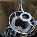 KUNJOULAM Small Pleated Table Lamp, Bedside Nightstand Lamp with Beige Lampshade Black Base, Morden Mini Lamp for Bedroom Home Office Decor, E12 Bulb Included