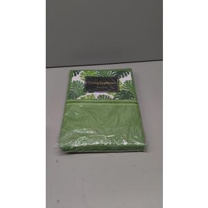 Outdoor Tablecloth Wrinkle-Free Stain Resistant Waterproof Polyester Fabric Table Cover with Zipper Umbrella Hole for Picnic/Party/Dinner/Patio Garden(6084inch,Zippered,Olive Green)