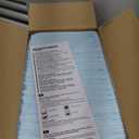 Amazon Basics Dog and Puppy Pee Pads, 5-Layer Leak-Proof Super Absorbent, Quick-Dry Surface, Potty Training, Regular (22x22"), 100 Count, Blue & White