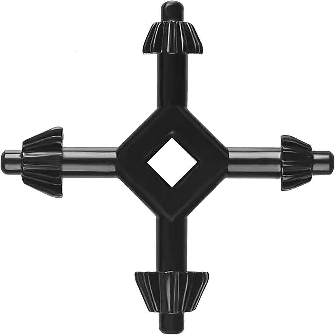 4 in 1 Drill Chuck Key Wrench, 1/4" 3/8" 1/2" Sizes Replacement Tool for Electric Drills, Drill Presses, Power Tool Chucks, for DIY, Home Improvement, Construction Projects (S)