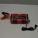 12V/24V Smart Car Battery Charger, 10Amp Maintainer & Trickle Charger, Desulfator w/Temp Compensation, Overcharge Protection for Lithium Iron Phosphate LiFePO4, Lead Acid AGM Gel Deep-Cycle Batteries