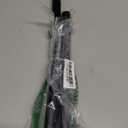 Black Tension Curtain Rod 28 to 48 Inch Spring Rod No Drilling Adjustable Shower Curtain Rod for Windows, Bathrooms, Closet, Kitchen