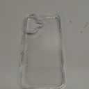 JETech Case for iPhone 16 6.1-Inch, Non-Yellowing Shockproof Phone Bumper Cover, Anti-Scratch Clear Back (Clear)