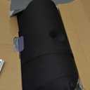 DONAMA Cervical Pillow for Neck and Shoulder Pain Relief, Cooling Contour Memory Foam Pillow, Dual-Height Ergonomic Neck Support Pillow for Side Back Stomach Sleepers with Removable Pillowcase (All Black)