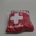 LIFEGUARD Officially Licensed Guys California Printed Pullover Hoodie | Mens Hooded Sweatshirt (Medium, Red)