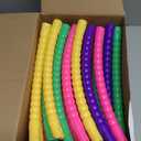 Vinsot Toy Hoop Detachable Plastic Hoops Exercise Equipment Toy Adjustable Rings for Sports Playing Party Game Dance Pet Training