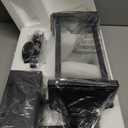 Roravilia Motion Sensor Outdoor Light for House with GFCI Outlet, 18 Large Dusk to Dawn Exterior Light Fixture IP65 Waterproof Exterior Lantern Porch Light Patio Garage Wall Sconce, 2 Receptacles (17 Inch)