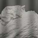 JOLLYVOGUE King Size Comforter Set, White Seersucker 3 Pieces Comforters King Size, Lightweight & Fluffy Bedding Sets King for All Season with 1 Ruffle Comforter and 2 Ruffle Pillowshams