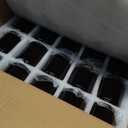 KEYWING 8 oz Candle Jars with Lids, 30 Pack Amber Glass Jars with Black Metal Lids, Round Candle Containers, Empty Jar for Making Candles, Powder, Liquid, Cream