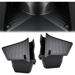 Rear Trunk Side Storage Bins with Lid Fit 2025-2026 Tesla Model Y Juniper