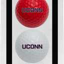 Team Golf NCAA Regulation Size Golf Balls, 3 Pack, Full Color Durable Team Imprint