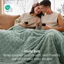Bedsure GentleSoft Sage Green Throw Blanket for Couch - Checkered Fleece Mothers Gifts Day Blankets, Cute Soft Cozy Spring Summer Throw for Bedroom Home Decor Gifts for Girls, 50x60 Inches