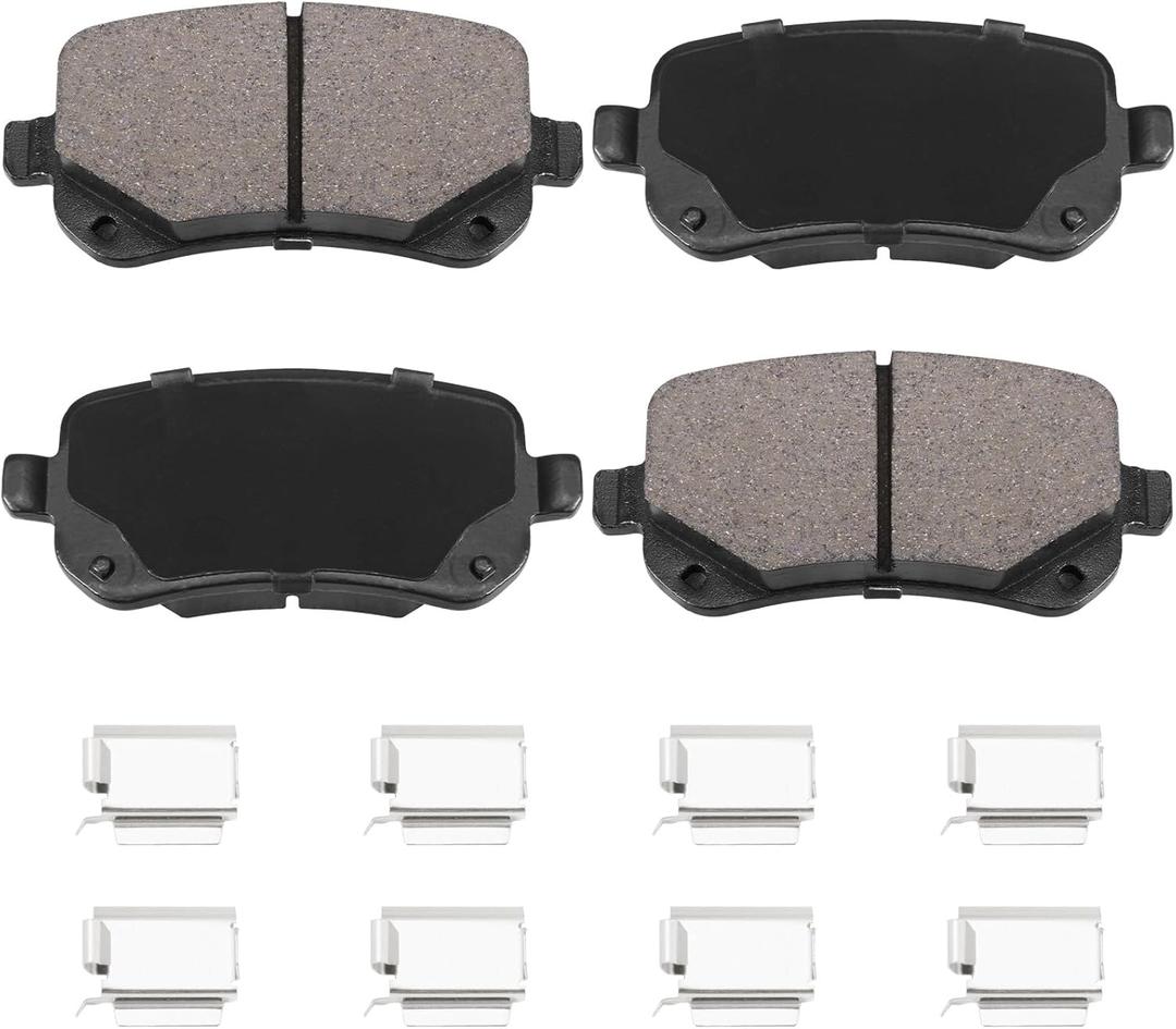 D1326 Rear Brake Pads Fit For Dodge Grand Caravan 2008-2011, Journey 2009-2012, Chrysler Town & Country 2008-2011,Volkswagen Routan 2009-2012