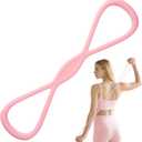 Resistance Bands, Figure 8 Resistance Band for Women Men 25 lbs 8 Shaped Resistance Rubber Band, Soft Silicone Material, Perfect for Arms, Back, Shoulder Stretch