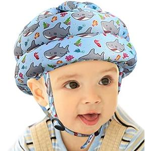 Baby Helmet for Crawling & Walking - Head Protector for Infants, Soft Cushion Safety Headguard, Toddler Inflatable Helmets 6-12 Months