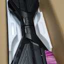 Starship Electric Hoverboard with Bluetooth Speaker, Chrome Color Self Balancing Scooters with Science Fiction Design and 6.5 inch LED Wheels (Chrome Black)