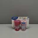 Dr. Brown's Milestones Cheers 360 Cup Spoutless Transition Cup, Travel Friendly & Leak-Free Sippy Cup, Pink Leopard  Red Lemur, 10 oz/300 mL, 2 count (1 pack)