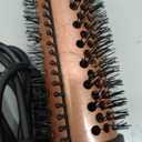 Thermal Round Brush, 1.5 inch Blowout Brush with Ceramic Barrel & Negative Ions Tech Makes Hair Smoother Get Natural Curls, Heated Styler Tool for All Hair Type, Dual Voltage