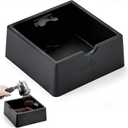 Silicone Espresso Knock Box, Quiet Non-Slip Coffee Puck Bin, Durable Barista Knock Box for Coffee Grounds, Universal Countertop Espresso Accessories