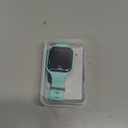 Vibrating Alarm Watch Rechargeable 15 Alarm Reminder Wristband Potty Training Watch with Lock Screen (Mint Green)