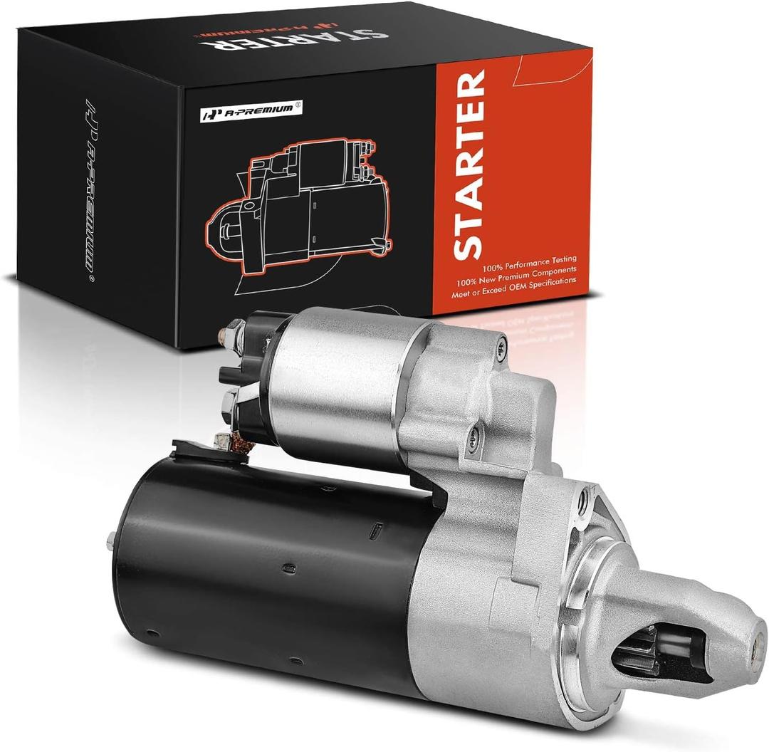A-Premium Starter Motor Compatible with Mercedes-Benz C280 C43 C55 AMG E280 E300 E320 E350 E430 CL-Class CLK-Class GL-Class S-Class ML-Class R-Class, 12V 1.7KW 10T CW, Replace# 17757N, 0001108213